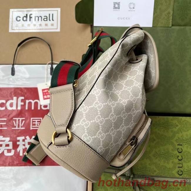 GUCCI BACKPACK WITH INTERLOCKING G 674147 white