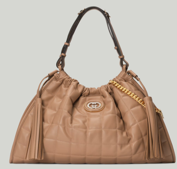 GUCCI DECO MEDIUM TOTE BAG 746210 Rose beige