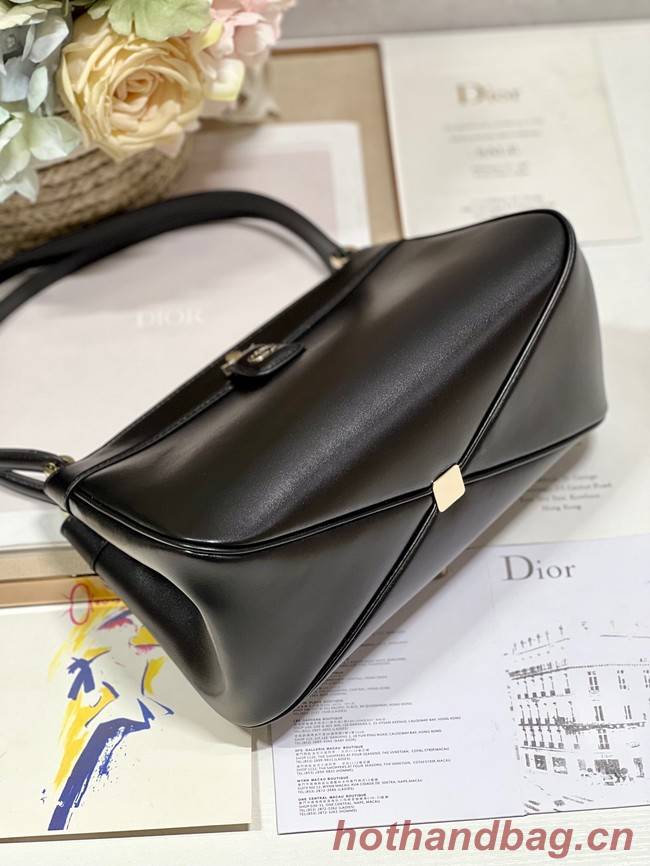 MEDIUM DIOR KEY BAG Black Box Calfskin M1843OBEQ