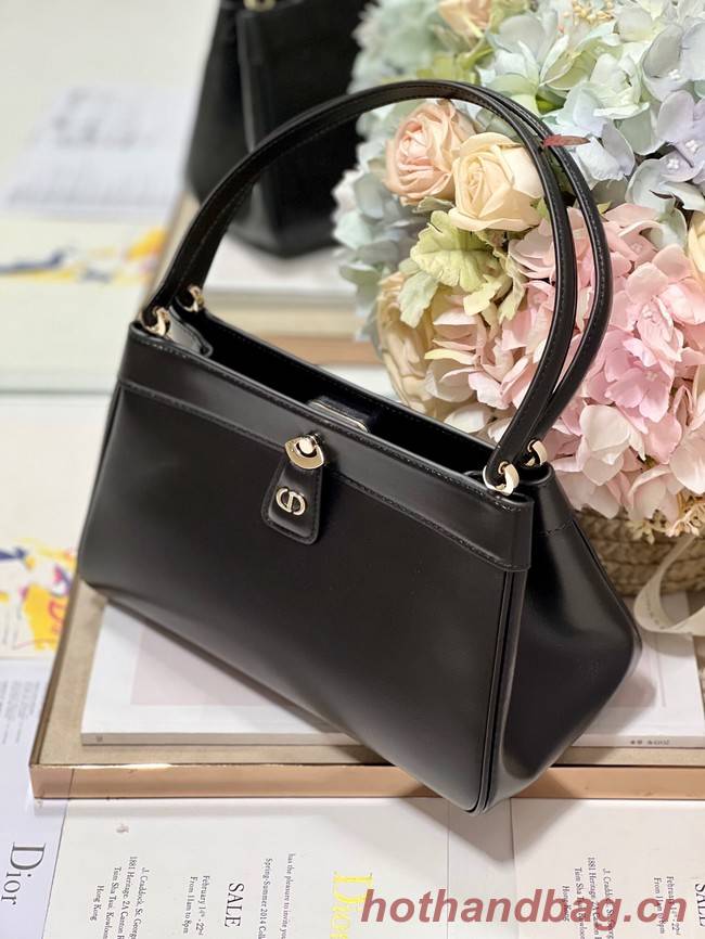 MEDIUM DIOR KEY BAG Black Box Calfskin M1843OBEQ