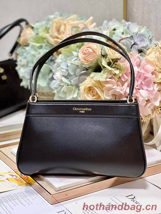 MEDIUM DIOR KEY BAG Black Box Calfskin M1843OBEQ