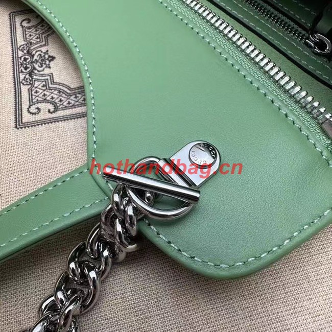 GUCCI PETITE GG SMALL TOTE BAG 745918 Light green 