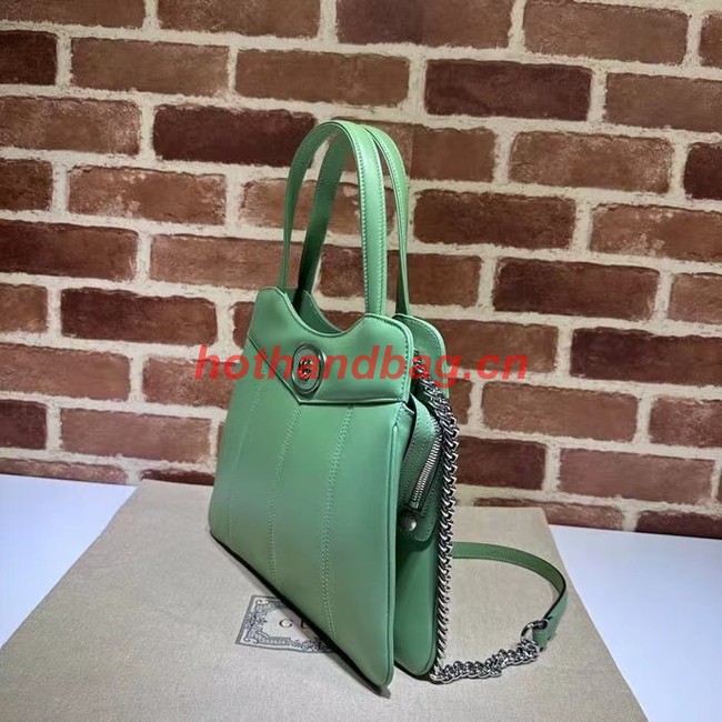 GUCCI PETITE GG SMALL TOTE BAG 745918 Light green 