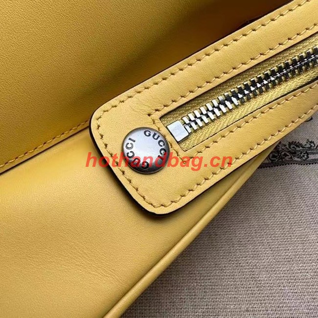 GUCCI PETITE GG SMALL TOTE BAG 745918 Yellow