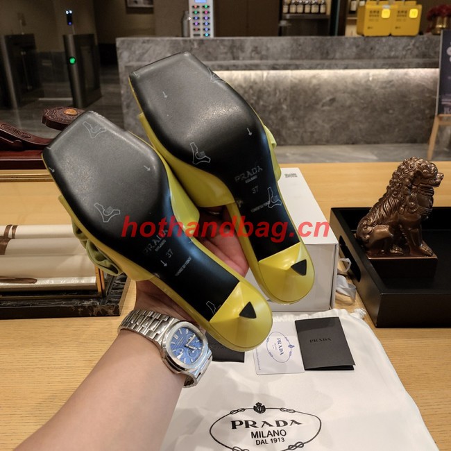 Prada slides heel height 4.5CM 93520-2