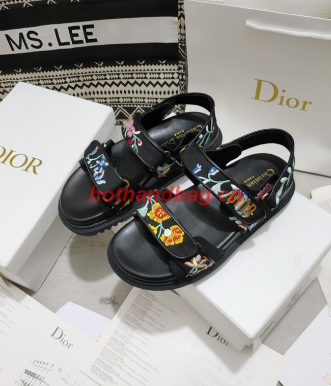 DIORACT SANDAL Satin Lambski 93523-2