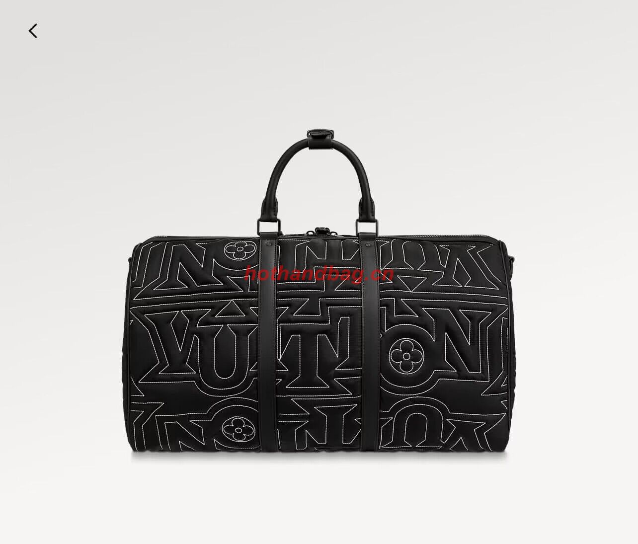 Louis Vuitton Monogram Keepall 45 M46441 Black