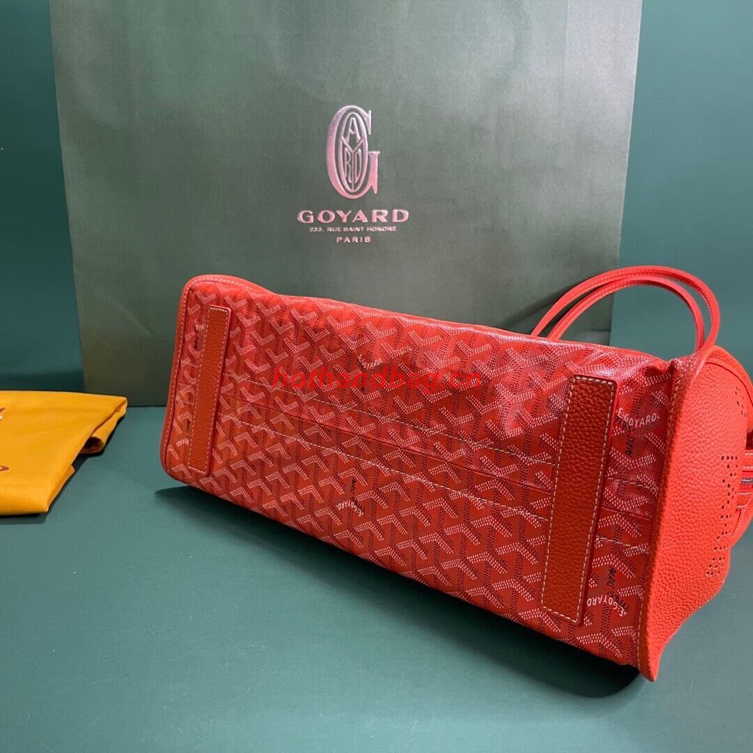 Goyard Hardy 2 Original Calfskin Leather Pet Bag 20299 Orange