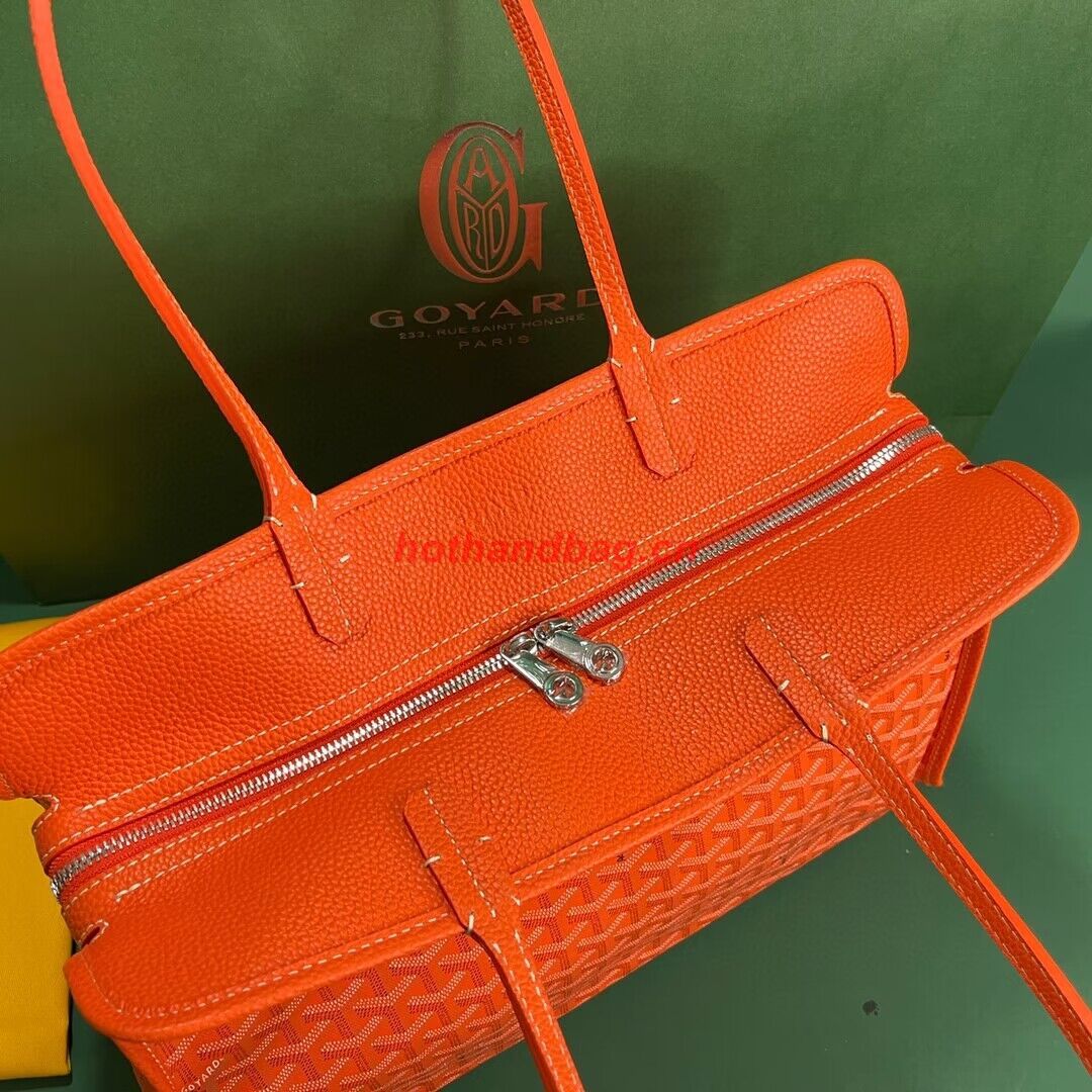 Goyard Hardy 2 Original Calfskin Leather Pet Bag 20299 Orange