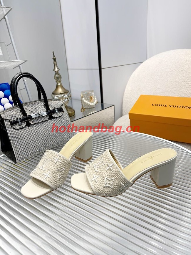 Louis Vuitton slides heel height 6.5CM 93529-1