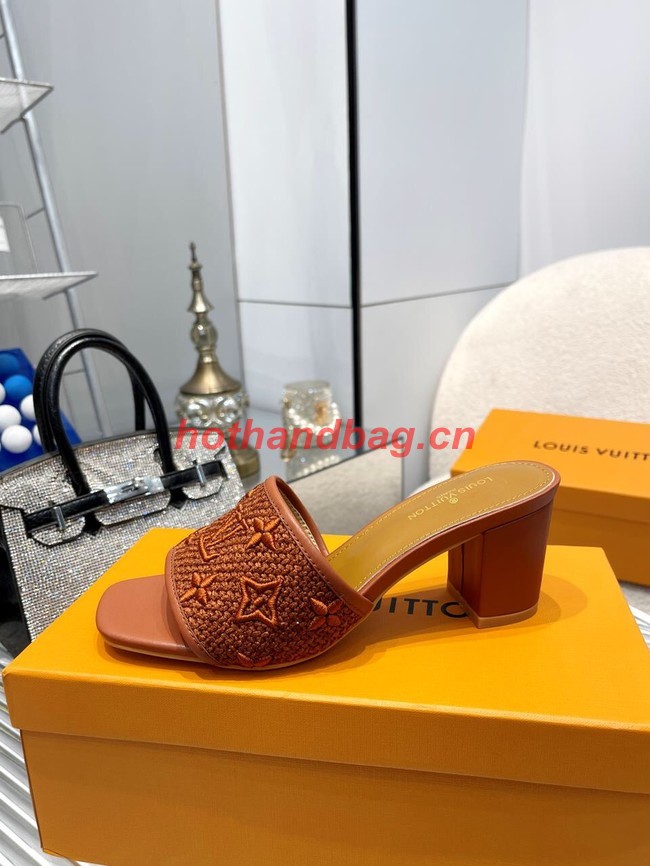 Louis Vuitton slides heel height 6.5CM 93529-5