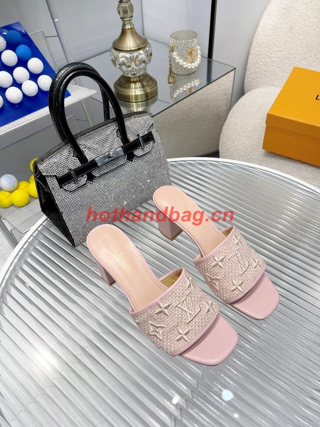 Louis Vuitton slides heel height 6.5CM 93529-7