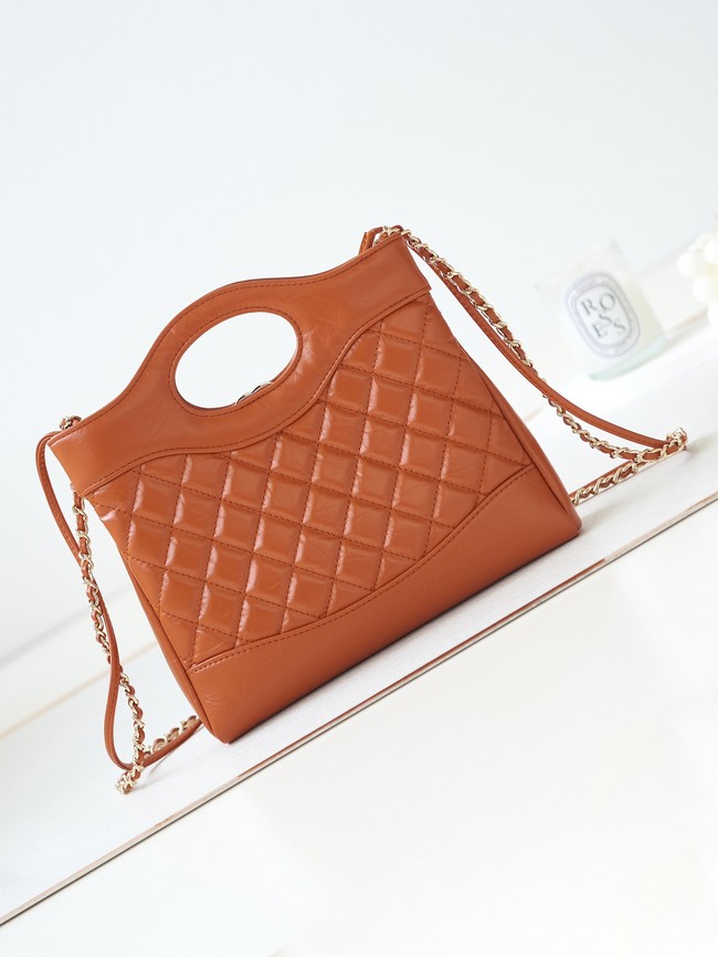 CHANEL 31 MINI SHOPPING BAG AS4133 BROWN