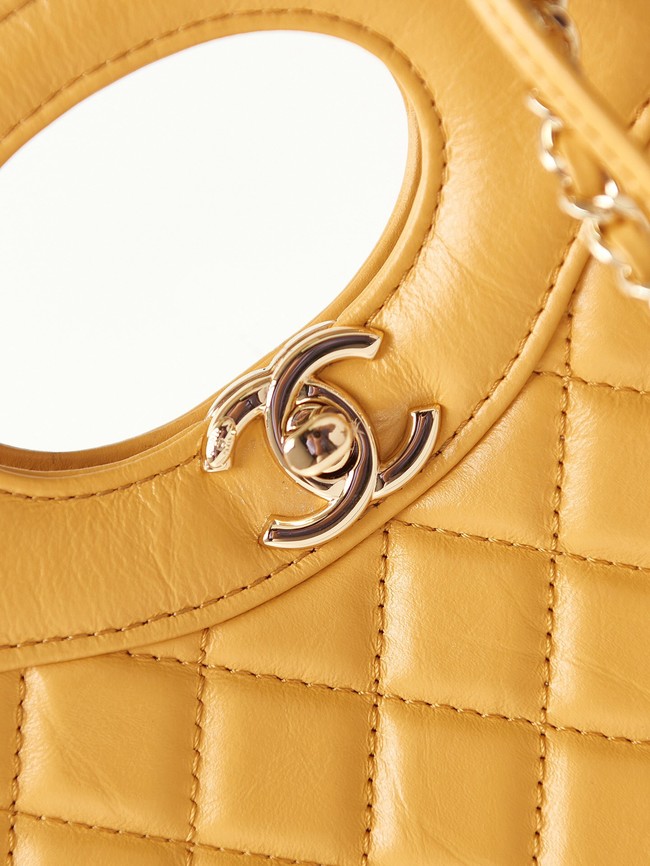 CHANEL 31 MINI SHOPPING BAG AS4133 YELLOW