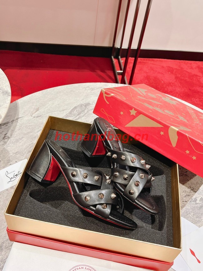 Christian Louboutin WOMENS SANDAL heel height 6.5CM 93538-1