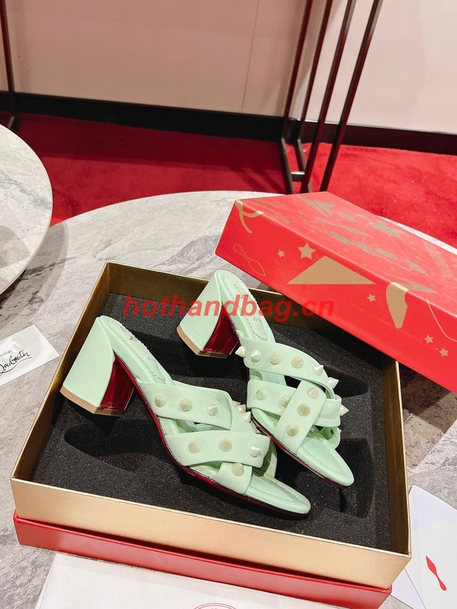 Christian Louboutin WOMENS SANDAL heel height 6.5CM 93538-3