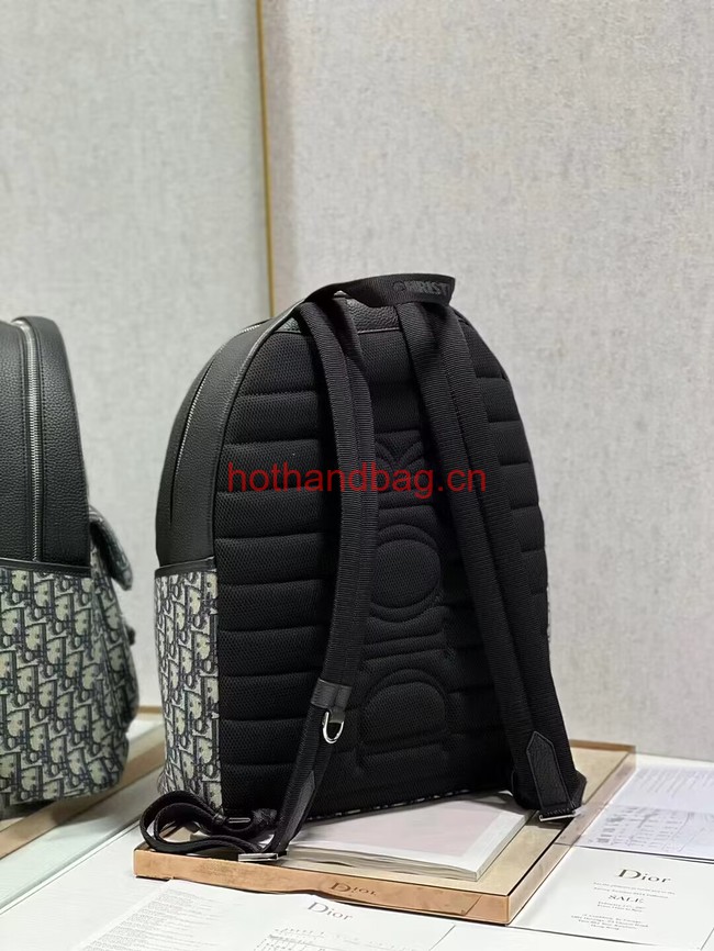 DIOR EXPLORER BACKPACK Beige and Black Dior Oblique Jacquard 1ESBA012YKY