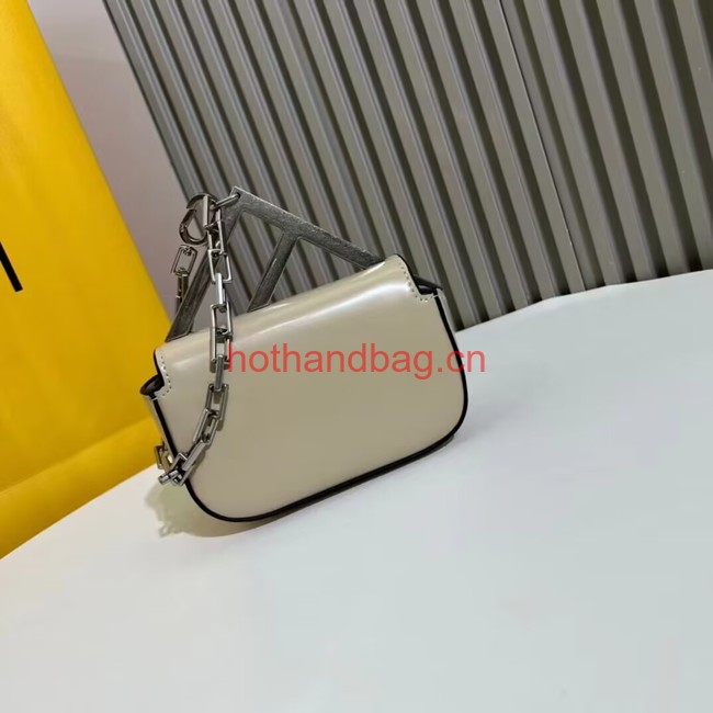 Fendi mini smooth leather bag F1089 Apricot