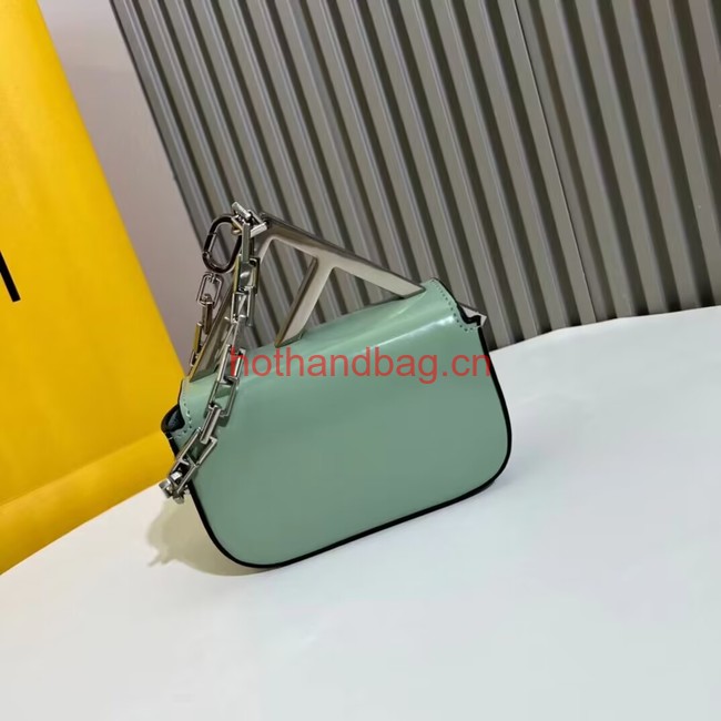 Fendi mini smooth leather bag F1089 green