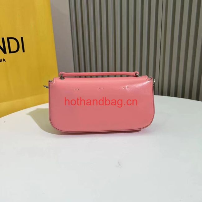 Fendi Baguette leather bag F1531 pink