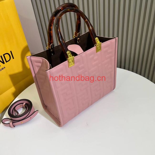 Fendi Sunshine small Shopper F1615 pink