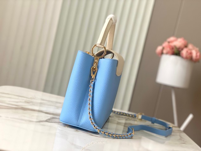 Louis Vuitton Capucines MM M20784 Provence Blue