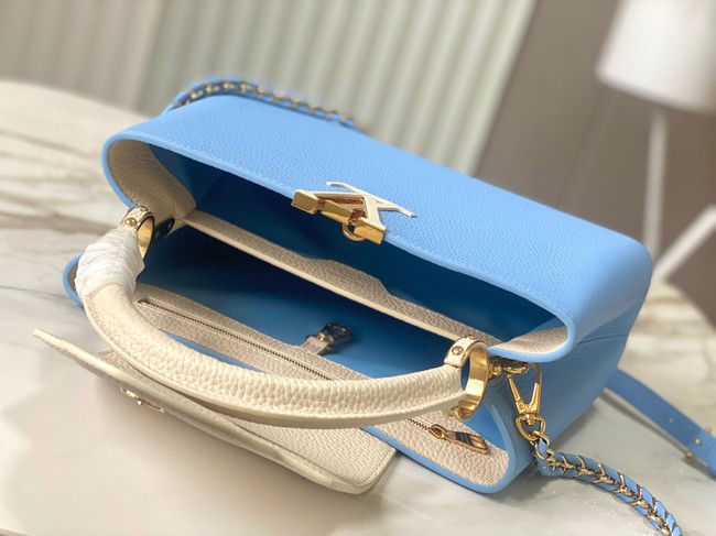 Louis Vuitton Capucines MM M20784 Provence Blue