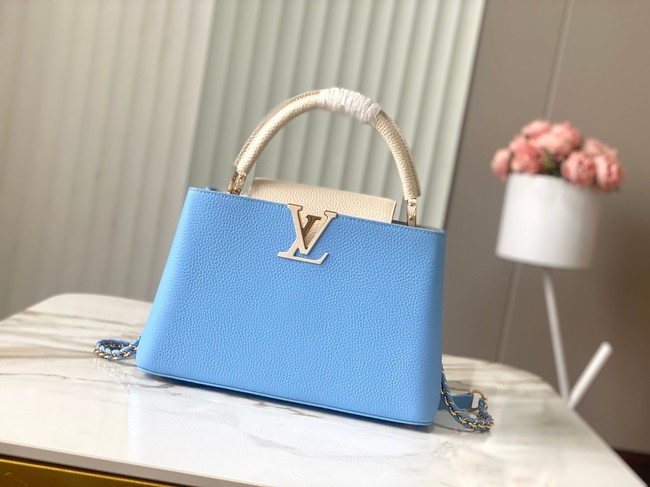 Louis Vuitton Capucines MM M20784 Provence Blue