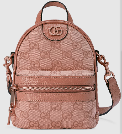 Gucci OPHIDIA MINI GG SHOULDER BAG 739701 Pink