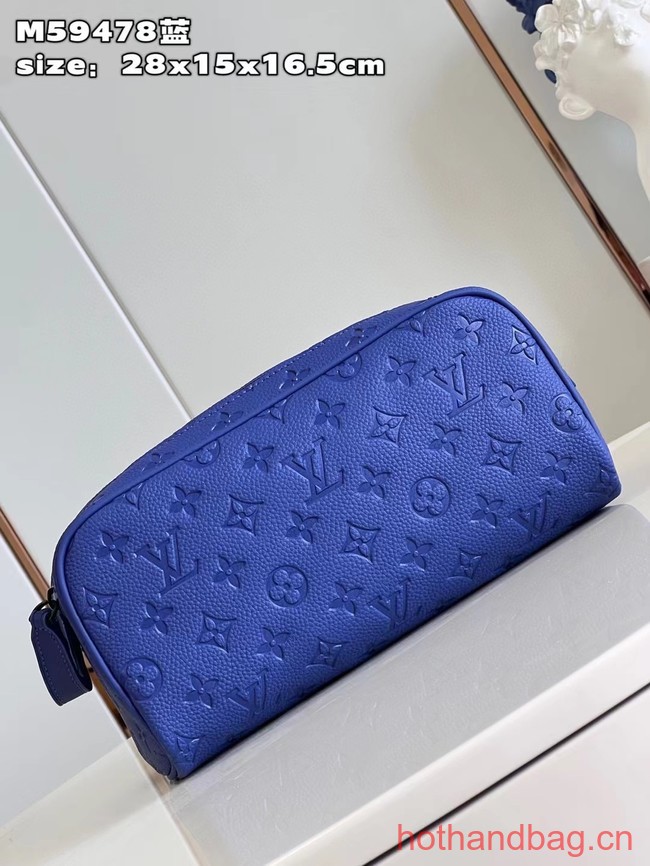 Louis Vuitton Dopp Kit M82576 Racing Blue