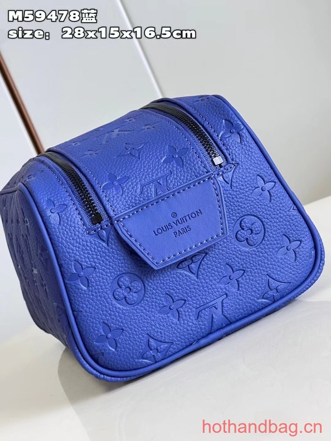 Louis Vuitton Dopp Kit M82576 Racing Blue