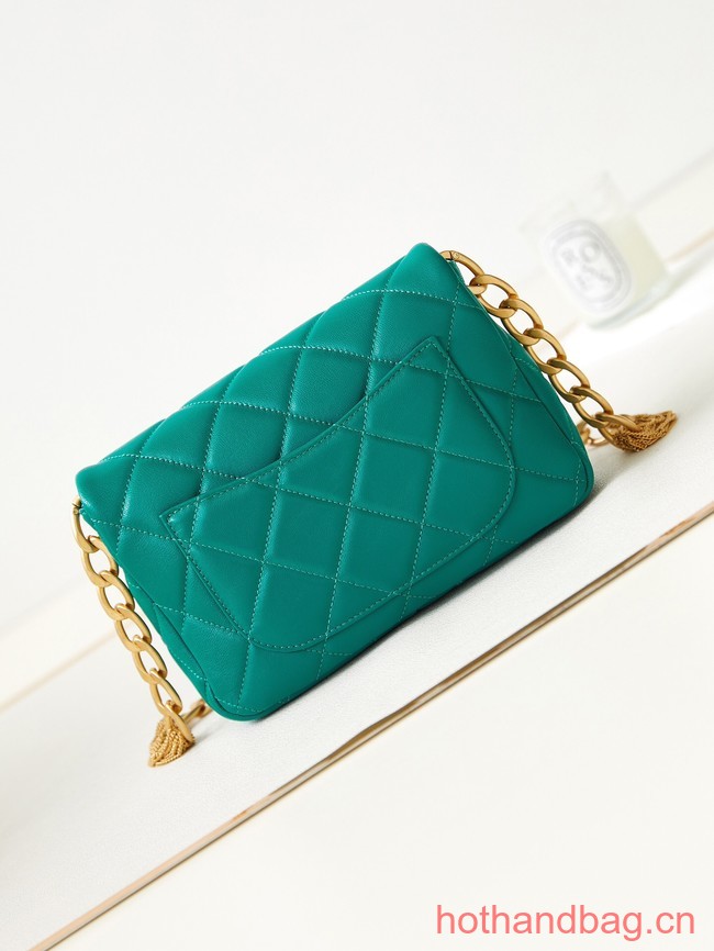 Chanel SMALL FLAP BAG AS4231 green