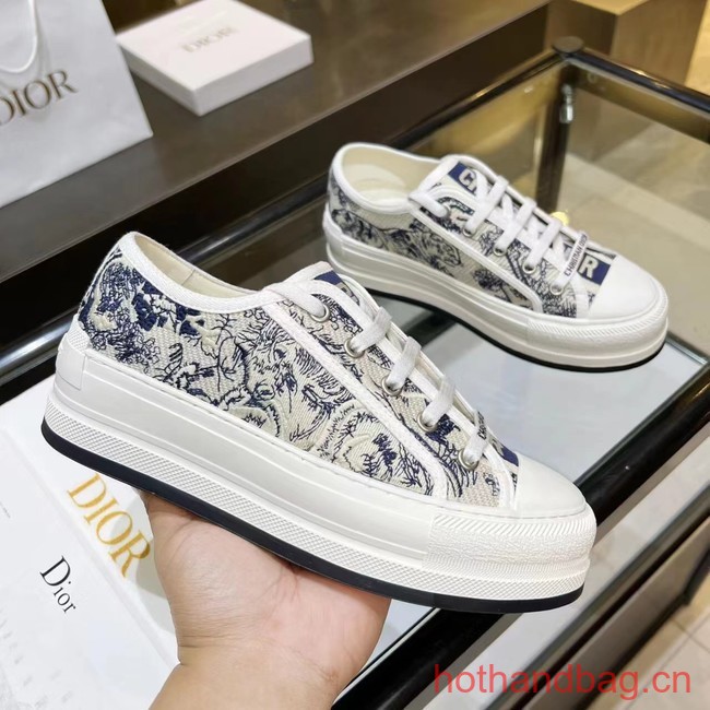 WALK N DIOR SNEAKER Dior Oblique Embroidered Cotton 93626-12