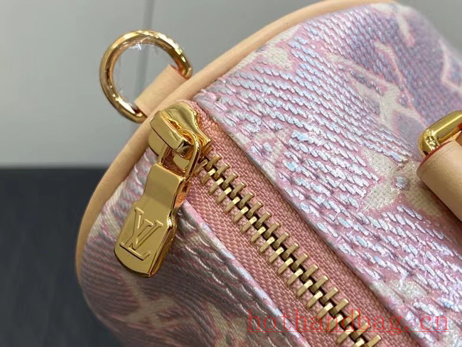 Louis Vuitton Speedy Bandouliere 20 M22849 Monoglam Rose