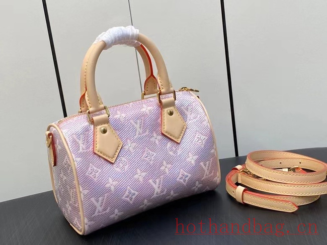 Louis Vuitton Speedy Bandouliere 20 M22849 Monoglam Rose