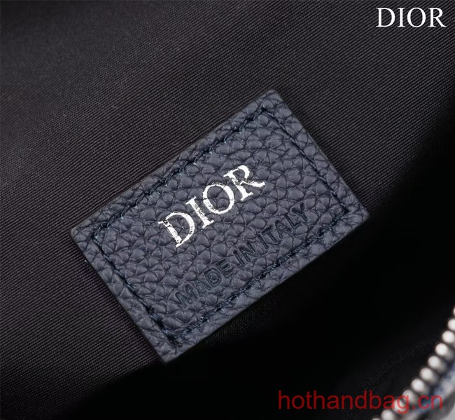 Dior Essentials SADDLE BAG Oblique Jacquard 1ADPO093 light blue