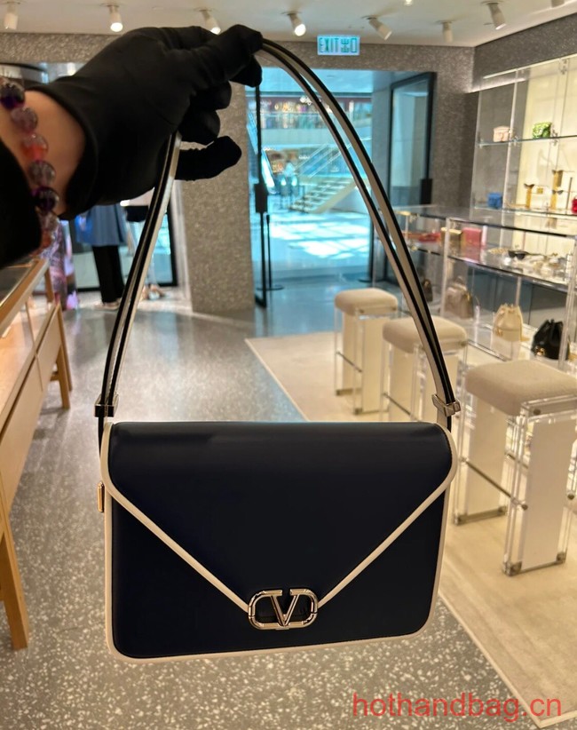 VALENTINO GARAVANI LETTER BAG 0M50 dark blue