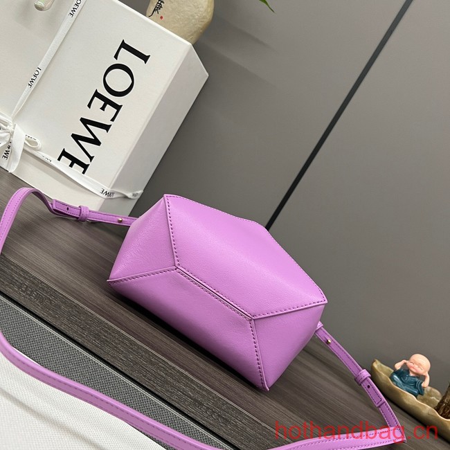 Loewe Original Leather small Shoulder bag 052322 Purple