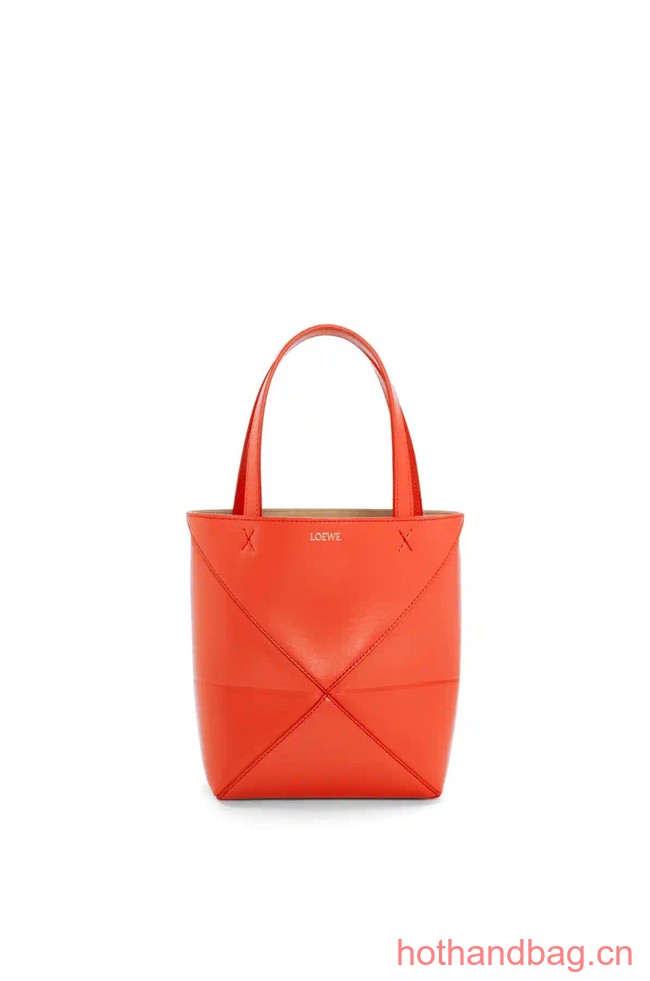 Loewe Original Leather small Shoulder bag 052322 orange