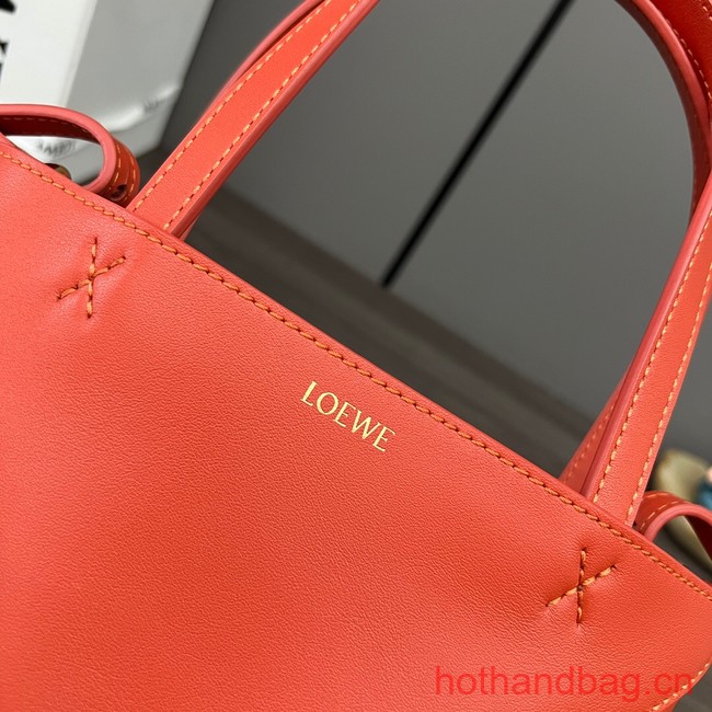 Loewe Original Leather small Shoulder bag 052322 orange