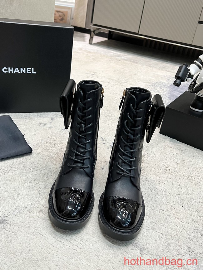 Chanel EDGY HEELED BOOT Calfskin 93672-4