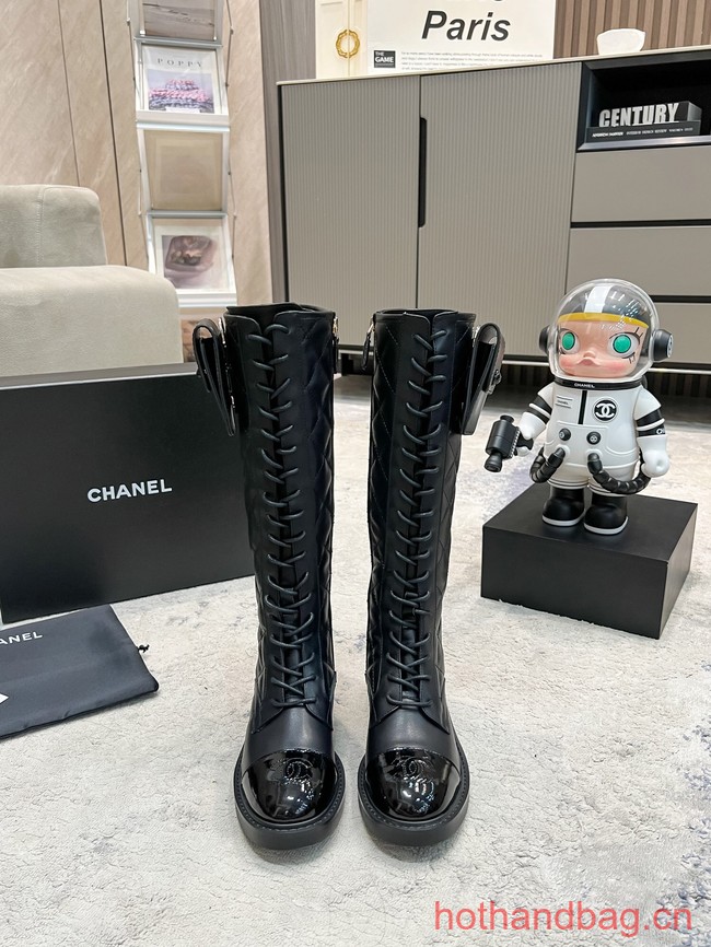 Chanel EDGY HEELED BOOT Calfskin 93672-1