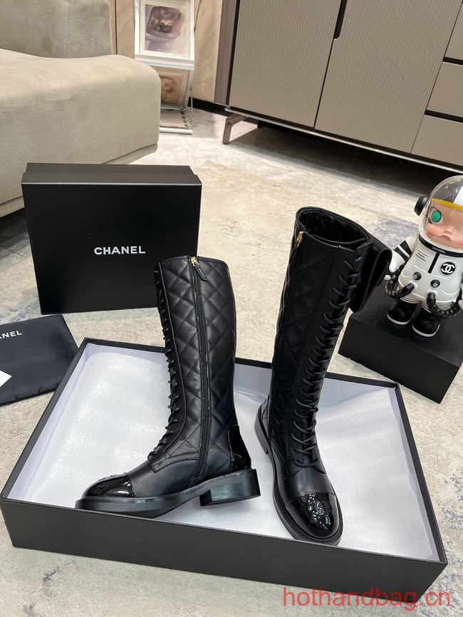 Chanel EDGY HEELED BOOT Calfskin 93672-1