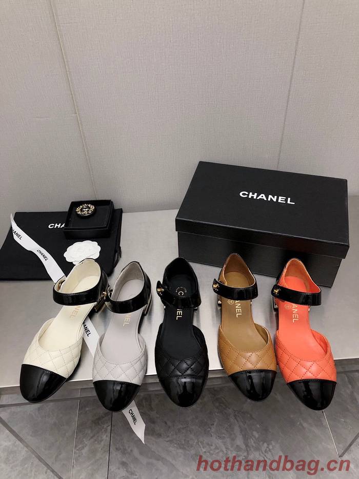 Chanel Shoes CHS01053 Heel 2CM