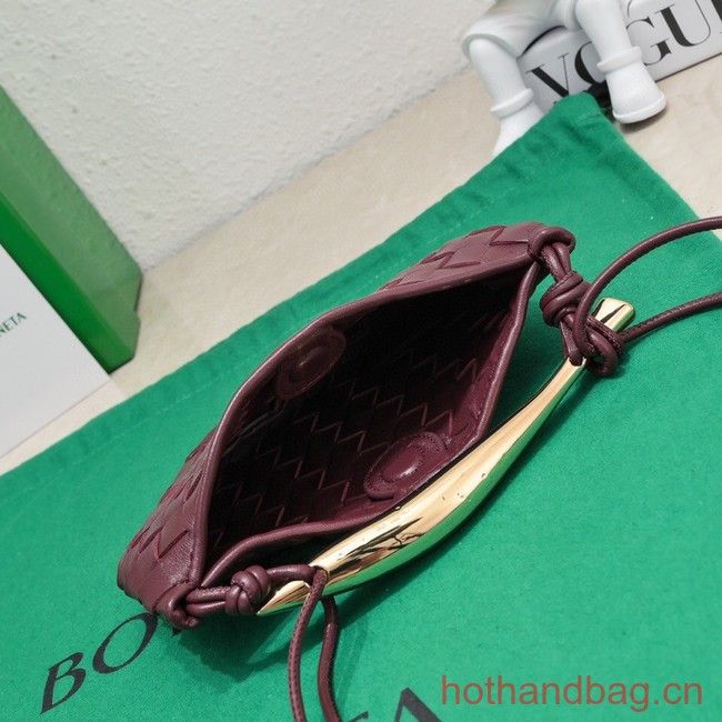 Bottega Veneta Mini Sardine 744267 Barolo