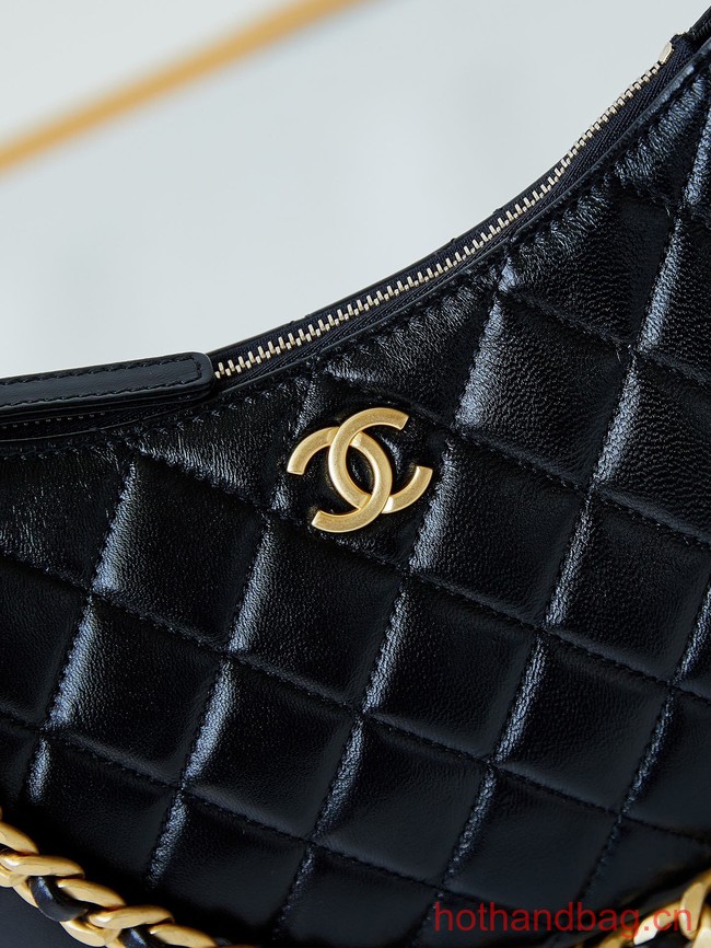 Chanel HOBO HANDBAG AS4378 black