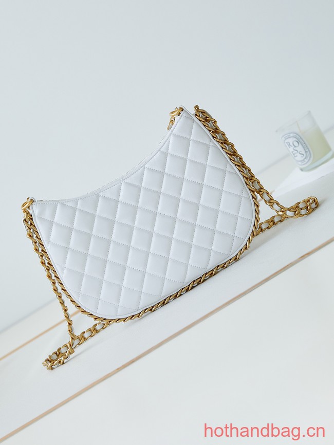 Chanel LARGE HOBO BAG AS4368 white