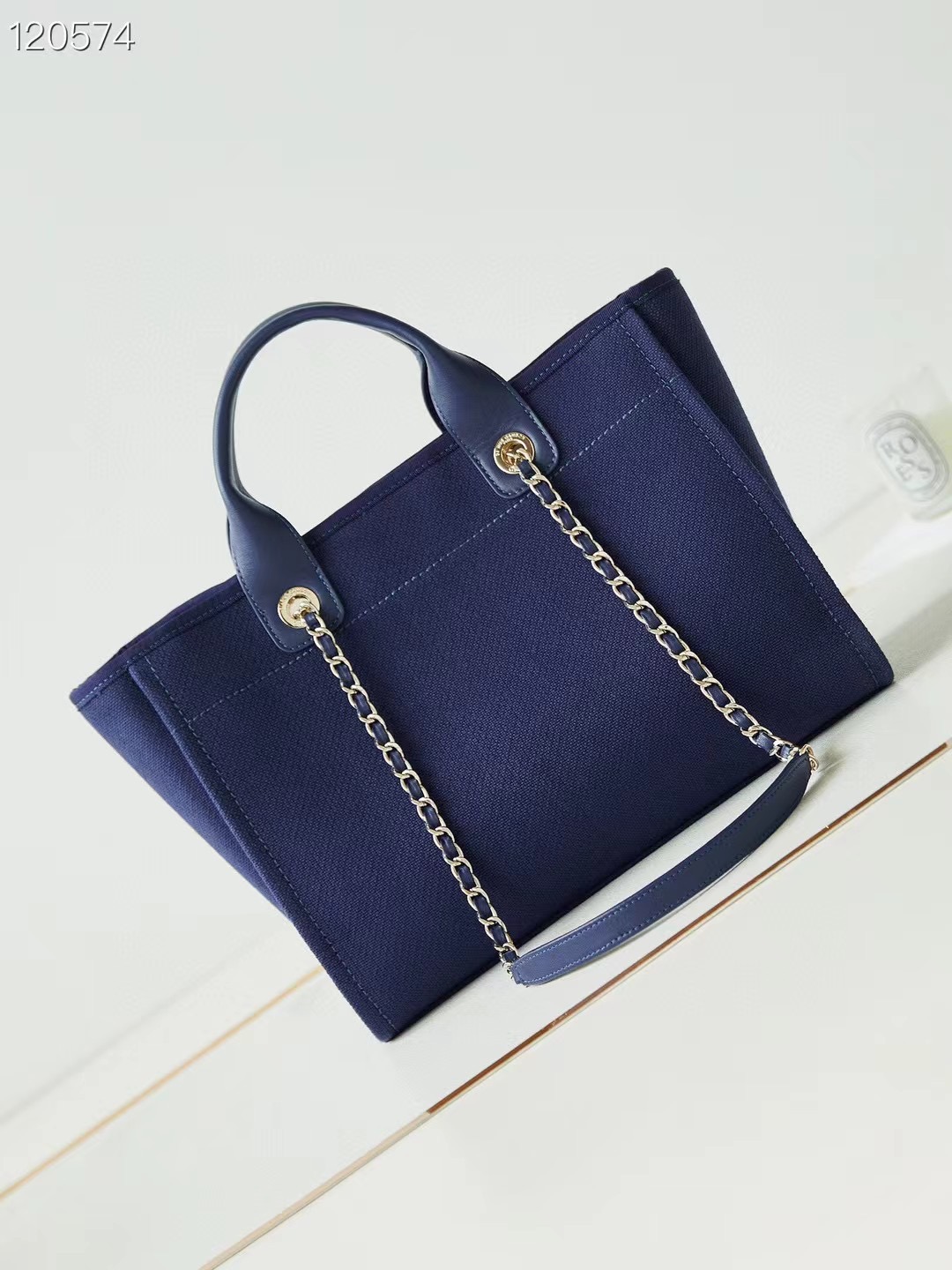 Chanel SHOPPING BAG AS3257 Blue