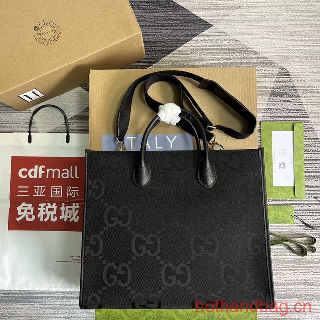 Gucci Tote bag with jumbo GG 678839 black