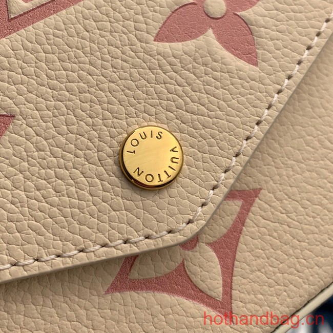 Louis Vuitton Monogram Empreinte Multi Pochette Felicie M81359 Beige